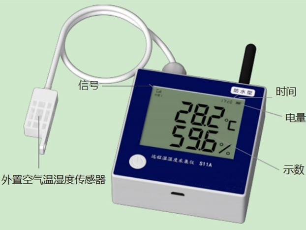 遠程溫濕度采集儀